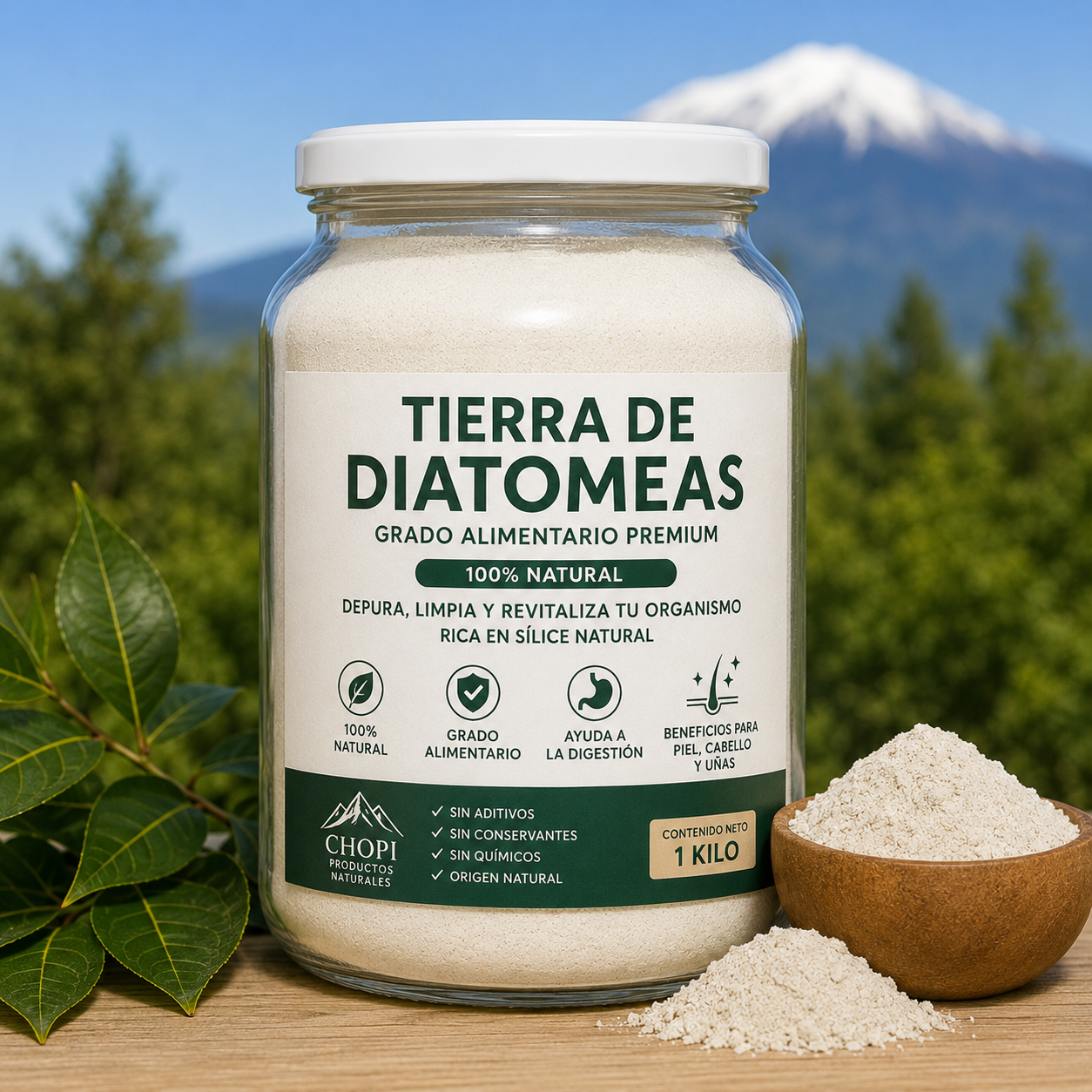 TIERRA DE DIATOMEAS 1 KILO